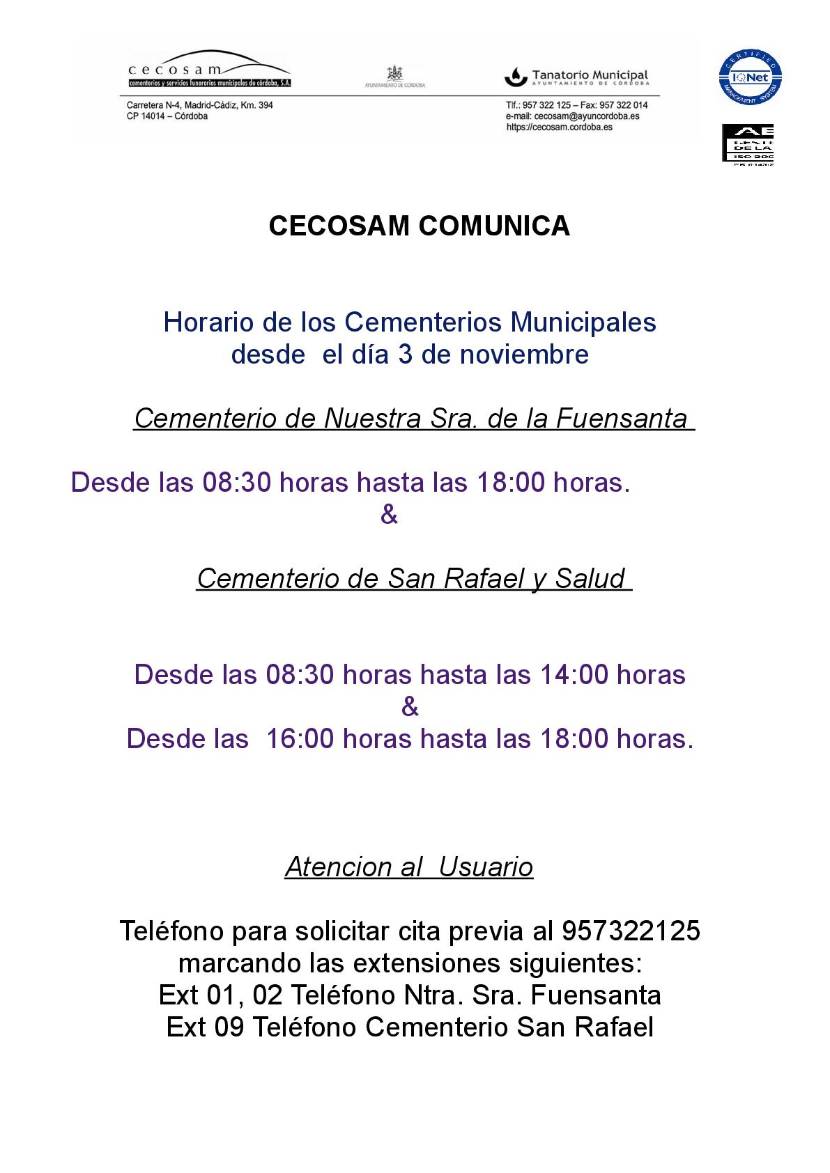 horario dia  3noviembre  cc-001